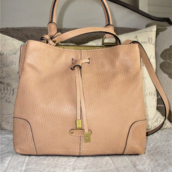 Frye Fay Small Frame Leather Satchel Crossbody - Picture 6 of 7